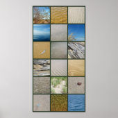 Eén dag bij het strand poster (Voorkant)