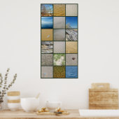 Eén dag bij het strand poster (Keuken)