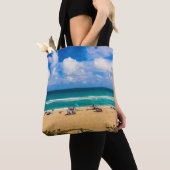 Een dag bij het strand tote bag (Dichtbij)
