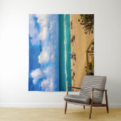 Een dag bij het strand wandkleed (In situ)