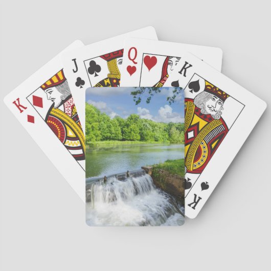 Een dag bij Ritter Springs Speelkaarten (Achterkant)