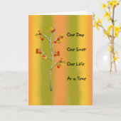 Eén Dag Eén Stap Kaart (Gele Bloem)
