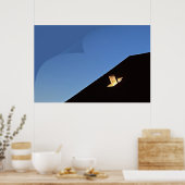 Een dag eindigt poster (Keuken)