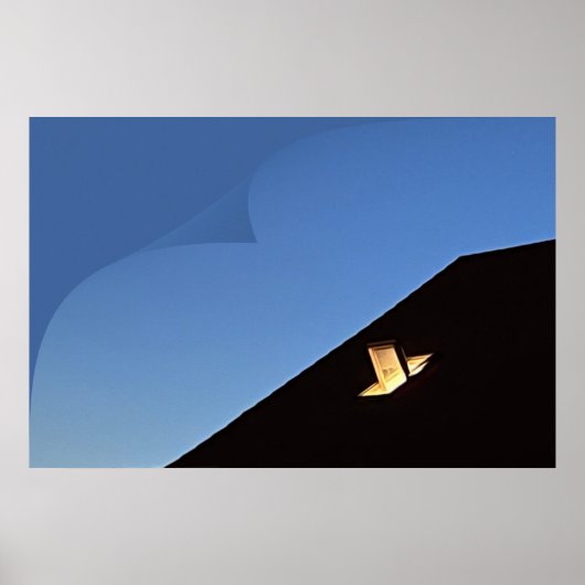 Een dag eindigt poster (Voorkant)