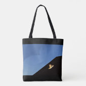 Een dag eindigt tote bag (Achterkant)