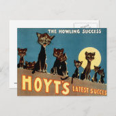 Een dag en een Nacht - het het Huilen Succes Briefkaart (Voorkant / Achterkant)