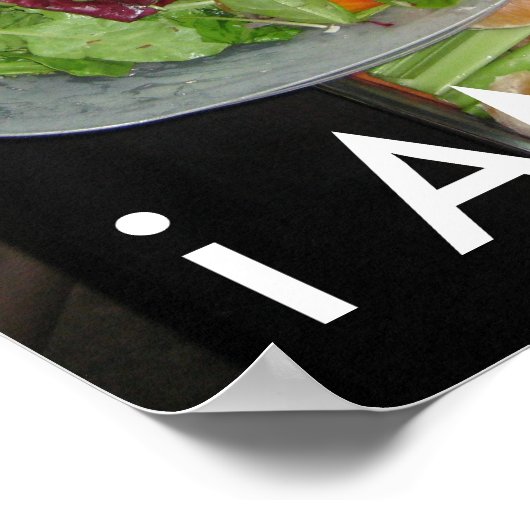 Een dag eten... poster (Hoek)