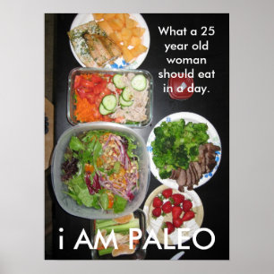 Een dag eten... poster