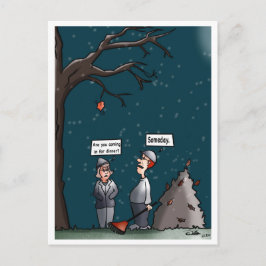 Een dag Herfst Briefkaart