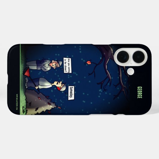 Een dag Herfst Case-Mate iPhone Case (Achterkant (horizontaal))