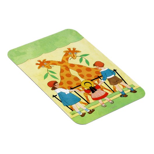 Een dag in de dierentuin magneet (Rechterzijde)