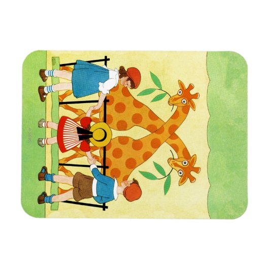 Een dag in de dierentuin magneet (Horizontaal)