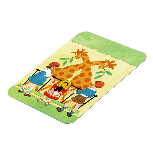 Een dag in de dierentuin magneet (Linkerzijde)