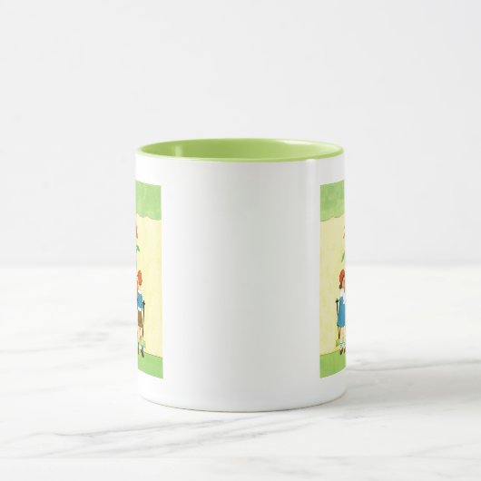 Een dag in de dierentuin mok (Midden)