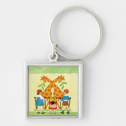 Een dag in de dierentuin sleutelhanger (Voorkant)