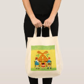 Een dag in de dierentuin tote bag (Voorkant (product))