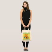 Een dag in de dierentuin tote bag (Voorkant (model))