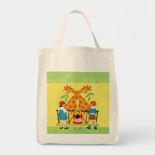 Een dag in de dierentuin tote bag (Voorkant)