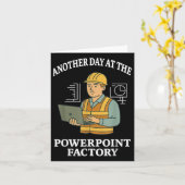 Een dag in de PowerPoint fabriek Kaart (Gele Bloem)