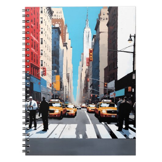 Een Dag In De Stad Notitieboek (Voorkant)