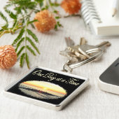 EEN DAG IN EEN TIJD ZONSOPGANG FOTO SLEUTELHANGER (Zijkant)