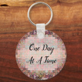 Eén dag in een tijdsketen sleutelhanger (Voorkant)