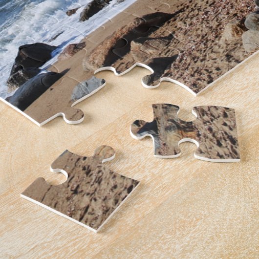 Een dag in Hammonasset Beach State Park in CT Legpuzzel (Zijkant)