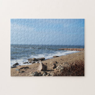 Een dag in Hammonasset Beach State Park in CT Legpuzzel