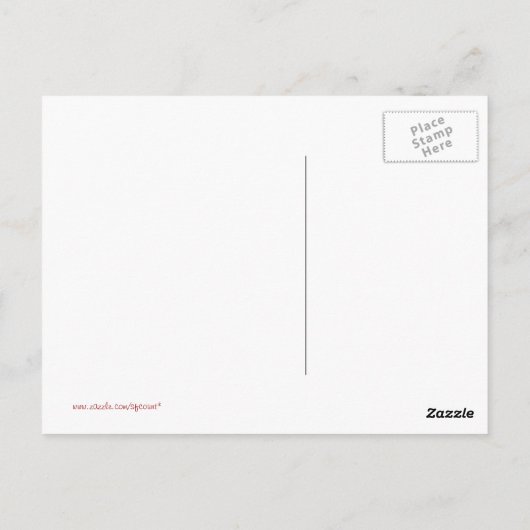 Een dag in het Beach Briefkaart (Achterkant)