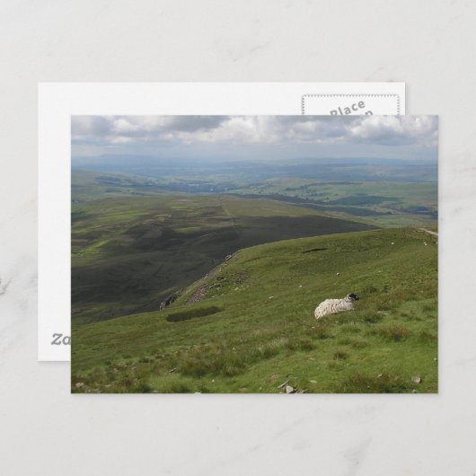 Een dag in het collectie Yorkshire Dales Briefkaart (Voorkant / Achterkant)