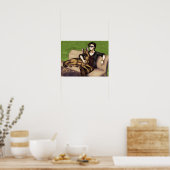 Een dag in het Dog Park Poster (Keuken)