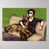 Een dag in het Dog Park Poster (Voorkant)