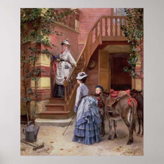 Een dag in het land poster (Voorkant)