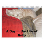 Een dag in het leven van Ruby - De kunst van het A Kalender (Hoes)