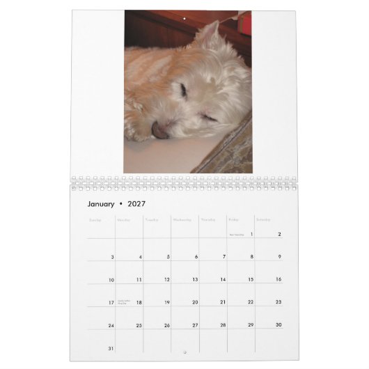 Een dag in het leven van Ruby - De kunst van het A Kalender (Jan 2027)