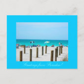 Een dag in het Paradijs Briefkaart (Voorkant)