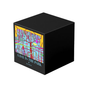 EEN DAG IN HET PARK - AANGEZIEN op de kubus