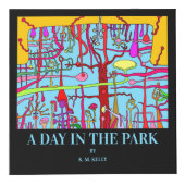 EEN DAG IN HET PARK - AANGEZIEN op de kubus (Voorkant)