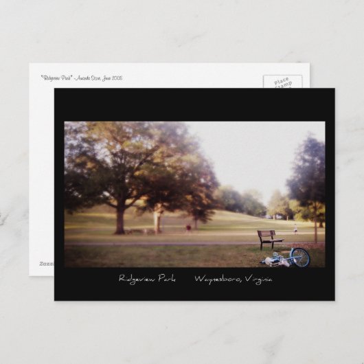 Een dag in het park - Briefkaart (Voorkant / Achterkant)