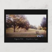 Een dag in het park - Briefkaart (Voorkant)