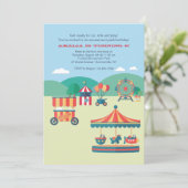 Een dag in het park kaart (Staand voorkant)