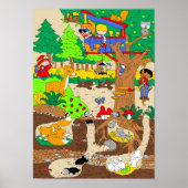 Een dag in het voorste poster (Voorkant)