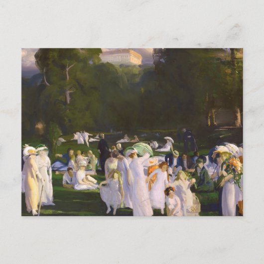 Een dag in juni - George Bellows - 1913 Briefkaart (Voorkant)
