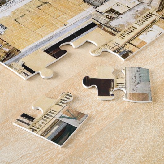 Een dag in Malta Jiggzaag Puzzle Legpuzzel (Zijkant)