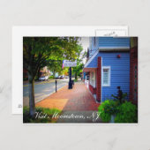 Een dag in Moorestown, NJ Briefkaart (Voorkant / Achterkant)