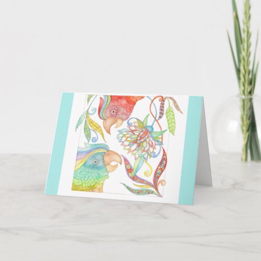 Een dag in Paradijs "wordt" goed kaart in (Voorkant)