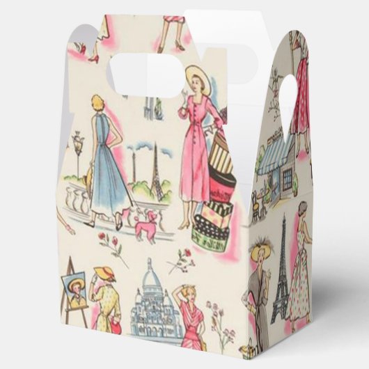 Een dag in Parijs Bedankdoosjes (Geopend)