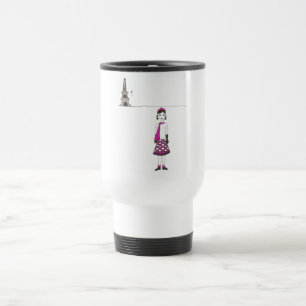 Een dag in Parijs Frankrijk Reisbeker