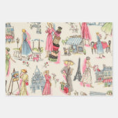 Een dag in Parijs Inpakpapier Vel (Voorkant)