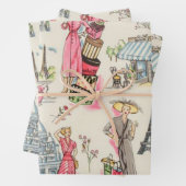 Een dag in Parijs Inpakpapier Vel (In situ)